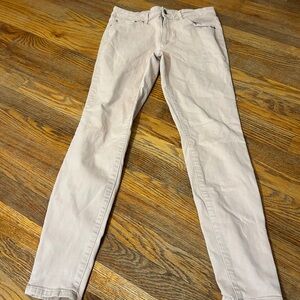 Daily Ritual Men's Light Beige Skinny Jeans